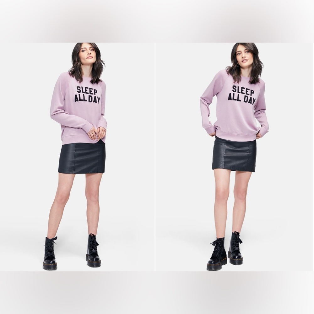 WILDFOX Elderberry “Sleep All Day” “Dance All Night” Sweatshirt - M - Picture 4 of 4
